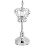 Crown Shape Tea Light Holders Candlestick Candle Holder Stand Wedding Ornaments Home Decoration - Top-Down View