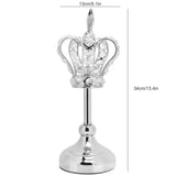 Crown Shape Tea Light Holders Candlestick Candle Holder Stand Wedding Ornaments Home Decoration