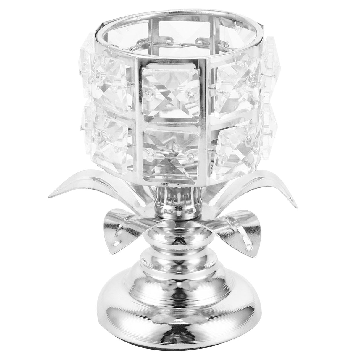 Candle Holder Electroplating Hollow Candlestick Home Decoration Table Centerpiece Ornament
