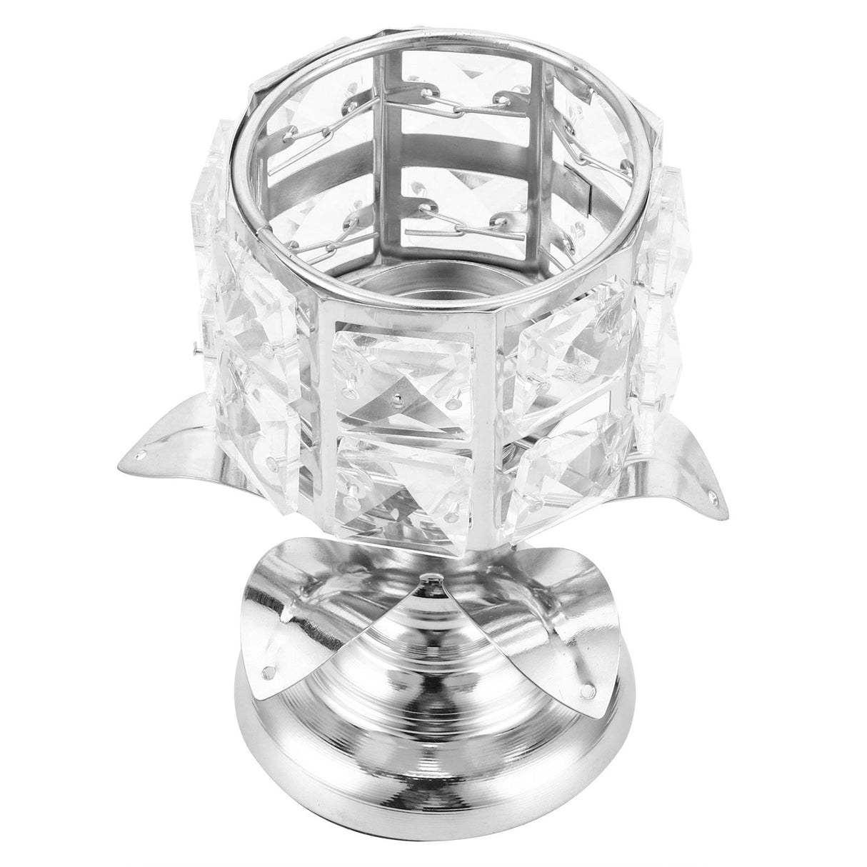 Candle Holder Electroplating Hollow Candlestick Home Decoration Table Centerpiece Ornament