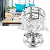 Candle Holder Electroplating Hollow Candlestick Home Decoration Table Centerpiece Ornament