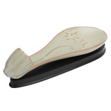 Incense Holder Embossed Ceramic Incense Stick Coil Burner Tray Desktop Decoration - Top-Down View