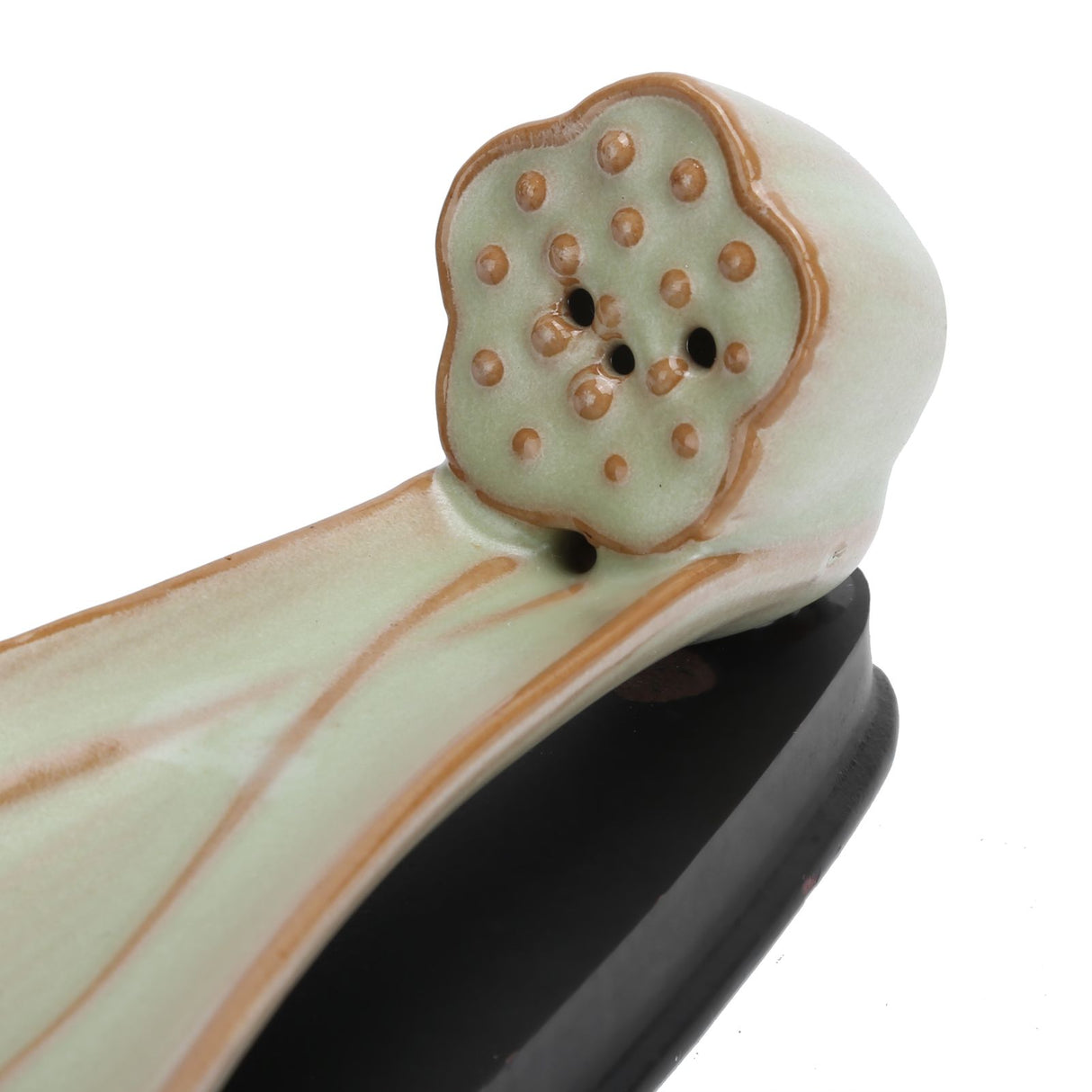 Incense Holder Embossed Ceramic Incense Stick Coil Burner Tray Desktop Decoration