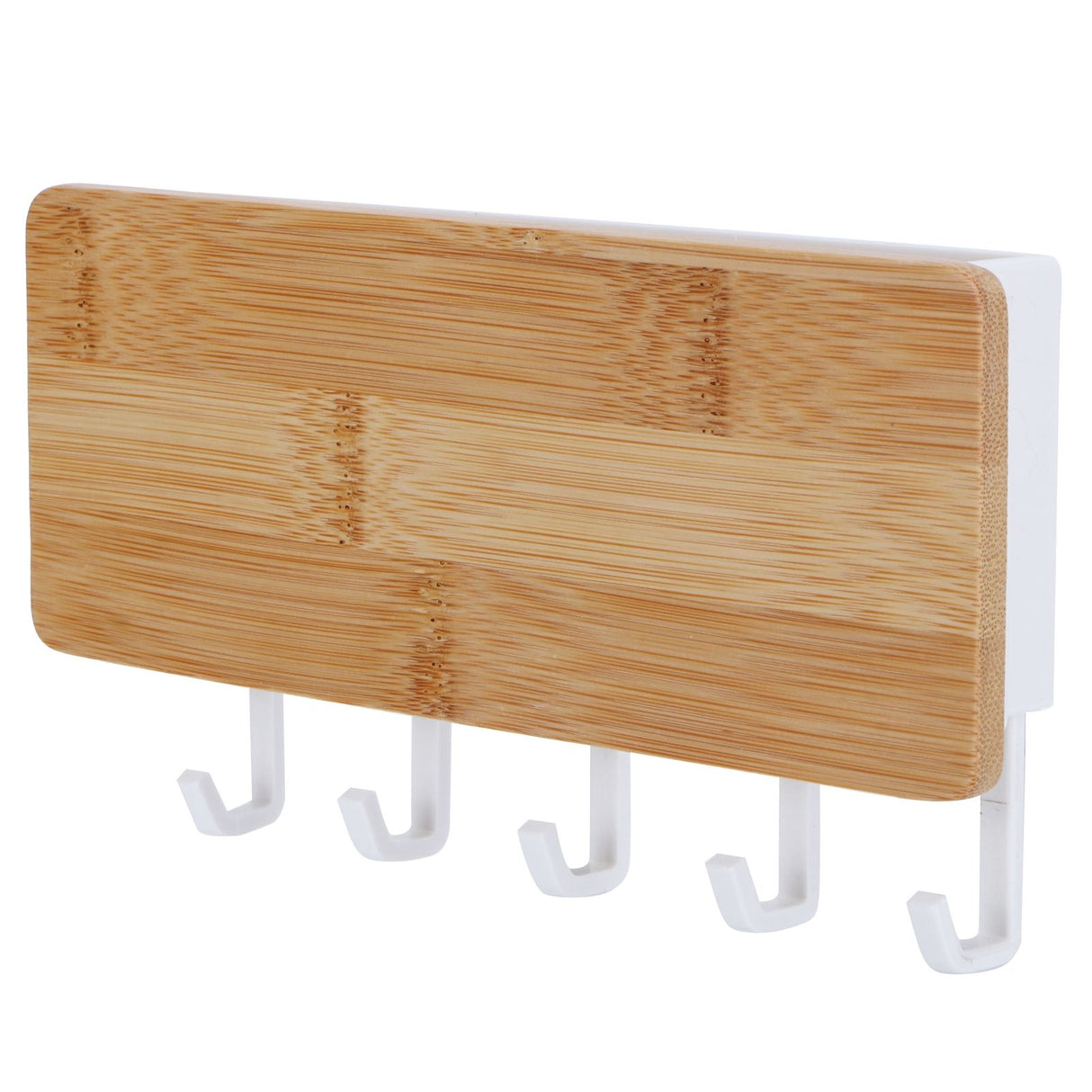 Wall Mount Key Holder Home Wall Mount Key Hanger Organizer Storage Box with 5 Hooks