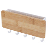Wall Mount Key Holder Home Wall Mount Key Hanger Organizer Storage Box with 5 Hooks