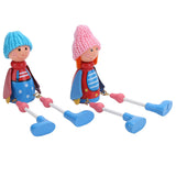 Wooden Dolls Cartoon Puppet Decoration Ornament Handicraft for Wedding Favors Birthday Gift