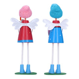 Wooden Dolls Home Bookcase Decoration Desktop Ornament Wedding Gift Wooden Craft - Close-Up Angle