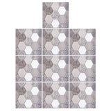 10PCS Self Adhesive Tile Sticker Anti Collision Sticker for Home Living Room Kitchen Decor