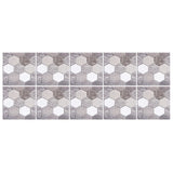 10PCS Self Adhesive Tile Sticker Anti Collision Sticker for Home Living Room Kitchen Decor - Top-Down View