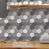 10PCS Self Adhesive Tile Sticker Anti Collision Sticker for Home Living Room Kitchen Decor