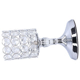 Crystal Candle Holder Electroplating Process Carved Design Elegant Style Exquisite Durable Tealight Candle Holder