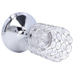 Crystal Candle Holder Electroplating Process Carved Design Elegant Style Exquisite Durable Tealight Candle Holder