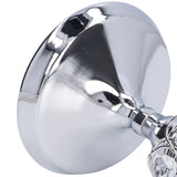 Crystal Candle Holder Electroplating Process Carved Design Elegant Style Exquisite Durable Tealight Candle Holder