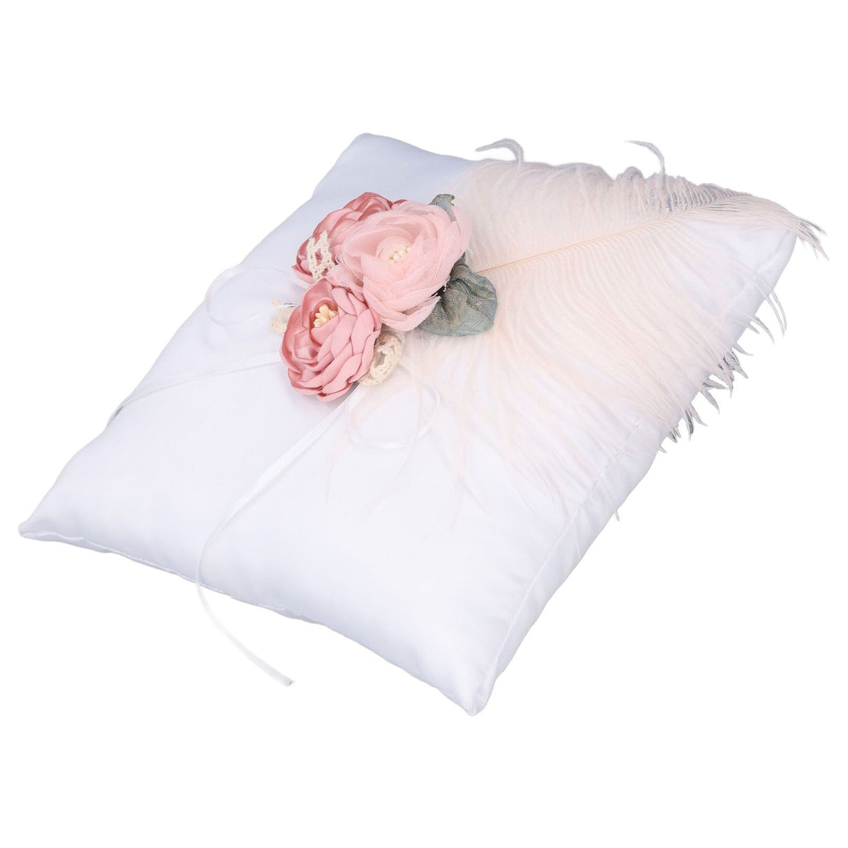 Wedding Ring Pillow Cloth Wedding Cushion Romantic Wedding Supplies for Ceremony Decoration