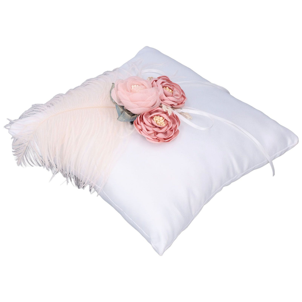 Wedding Ring Pillow Cloth Wedding Cushion Romantic Wedding Supplies for Ceremony Decoration