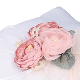 Wedding Ring Pillow Cloth Wedding Cushion Romantic Wedding Supplies for Ceremony Decoration - Extra Image