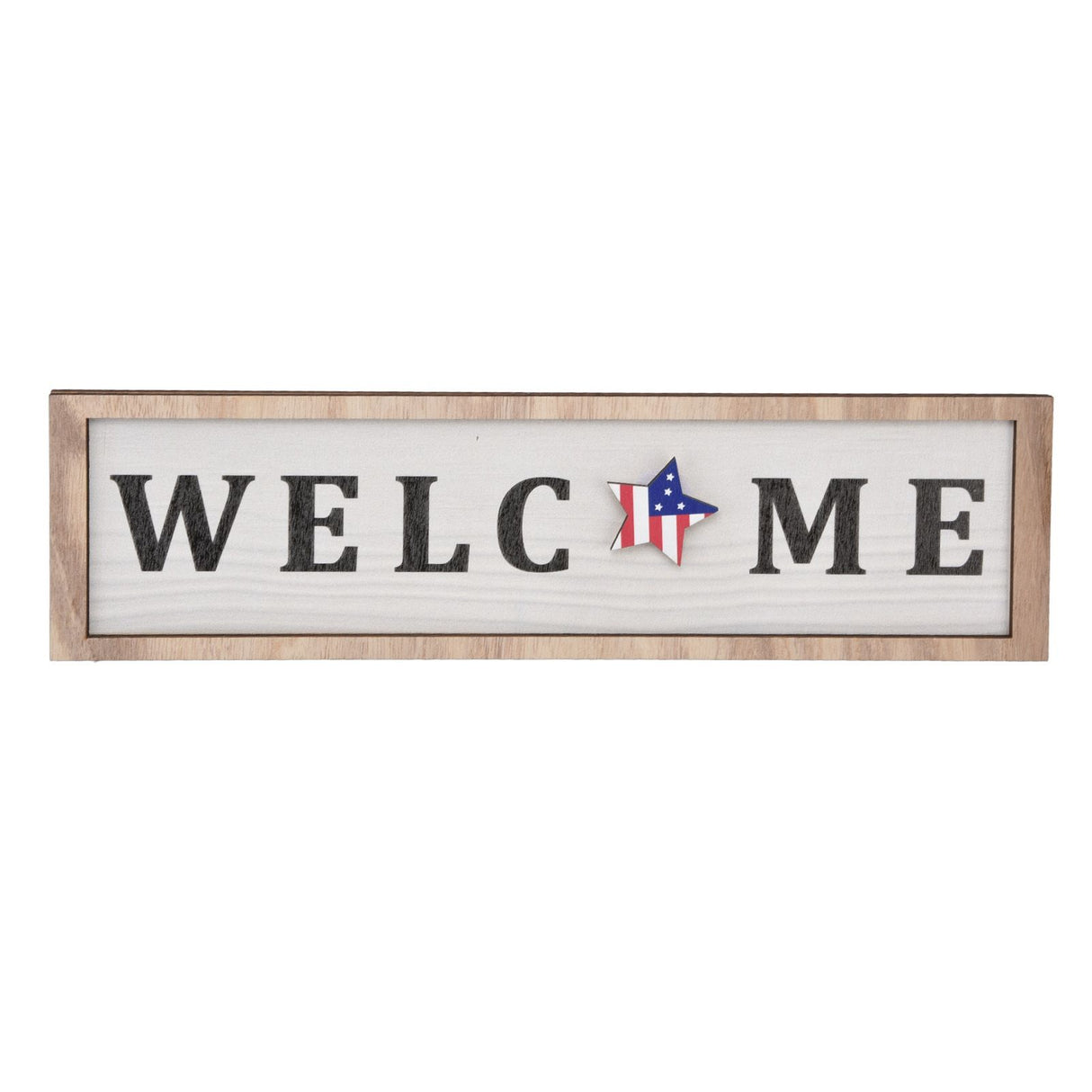 Door Sign Wooden Seasonal Rustic Welcome Door Decoration with 16 Interchangeable Icons for Farmhouse Office Home