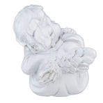 Cherub Statue Synthetic Resin Material Lovely Style White Baby Figurines for Party DecorationsCherub Statue Left