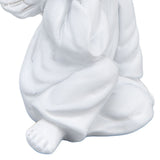 Cherub Statue Synthetic Resin Material Lovely Style White Baby Figurines for Party DecorationsCherub Statue Right