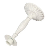 Candle Holders White Iron Material Retro Style Decorative Candlestick Pedestal for Home Decoration