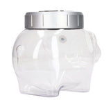 Piggy Bank Voice Counting Plastic Automatically Identify Pig Saving Box for Dollars Coins