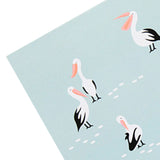 Self Adhesive Photo Album Binder DIY Scrapbook Albums Writable Inner Page Album Book for Commemoration Blue Pelican