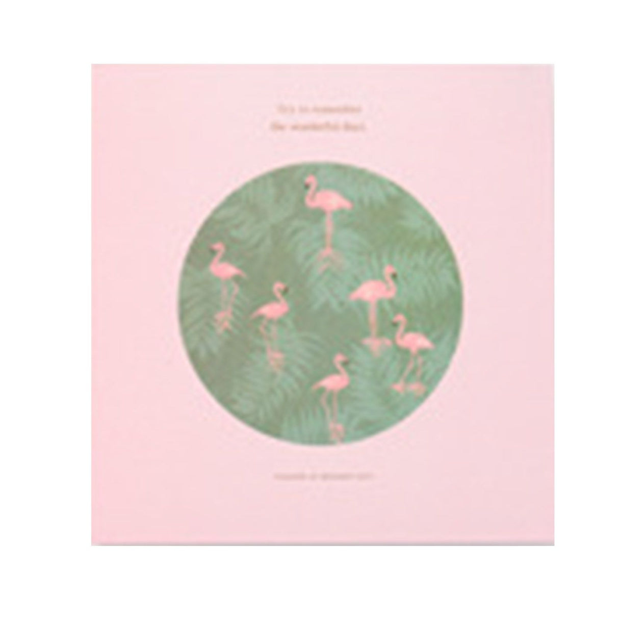 Self Adhesive Photo Album Binder DIY Scrapbook Albums Writable Inner Page Album Book for Commemoration Pink Bird