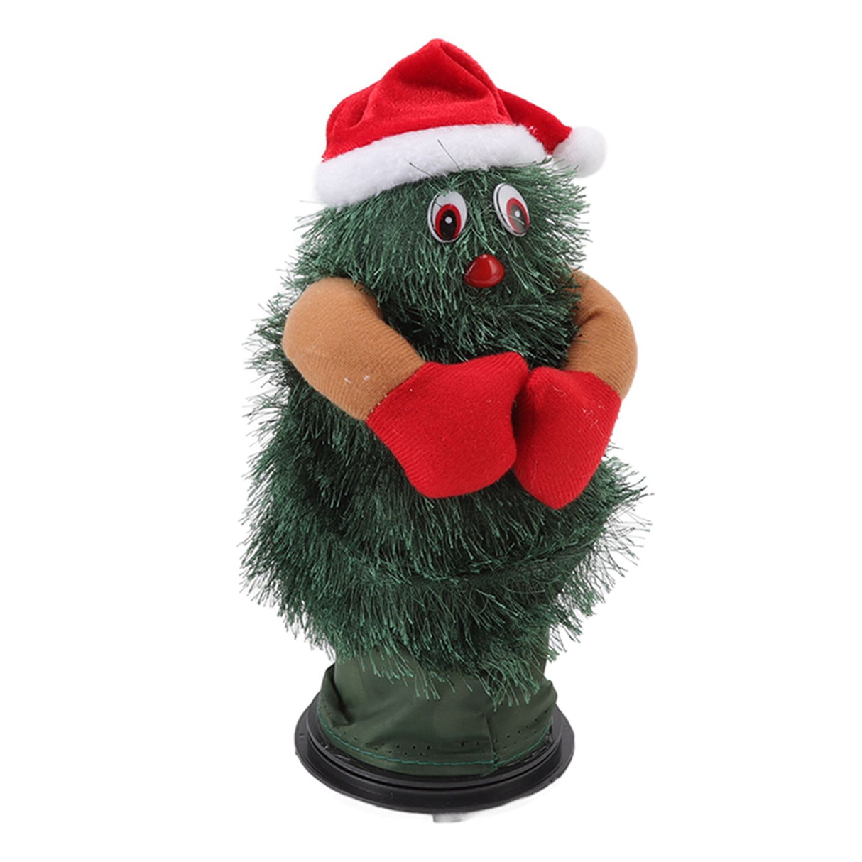 Rotating Dancing Christmas Tree Music Plastic Electric Christmas Tree Toy for Decoration Children's Day