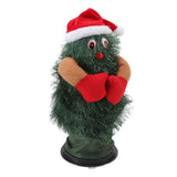 Rotating Dancing Christmas Tree Music Plastic Electric Christmas Tree Toy for Decoration Children's Day