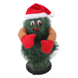 Rotating Dancing Christmas Tree Music Plastic Electric Christmas Tree Toy for Decoration Children's Day