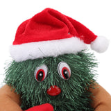 Rotating Dancing Christmas Tree Music Plastic Electric Christmas Tree Toy for Decoration Children's Day