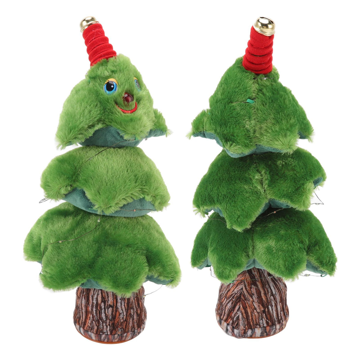 Singing Dancing Christmas Tree 8 Songs Electric Singing Xmas Tree for Christmas Tree Toys Dancing Stump Christmas Tree