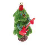 Singing Dancing Christmas Tree 8 Songs Electric Singing Xmas Tree for Christmas Tree Toys Guitar Stump Christmas Tree - Close-Up Angle
