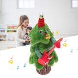 Singing Dancing Christmas Tree 8 Songs Electric Singing Xmas Tree for Christmas Tree Toys Guitar Stump Christmas Tree - Extra Image