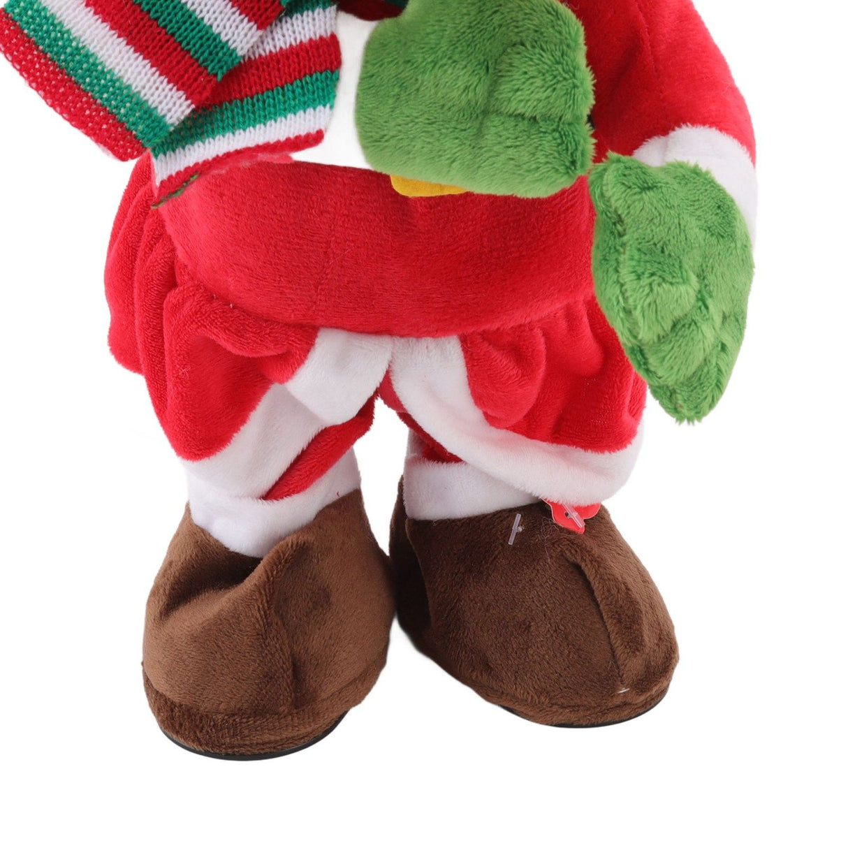 Electric Music Christmas Toy Doll Dancing Singing Glowing Swinging Plush Toy for Kids Adults Christmas Elk