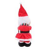Electric Music Christmas Toy Doll 8 Songs Continuous Play Dancing Singing Glowing Swinging Plush Toy for Kids Adults Santa Claus - Extra Image