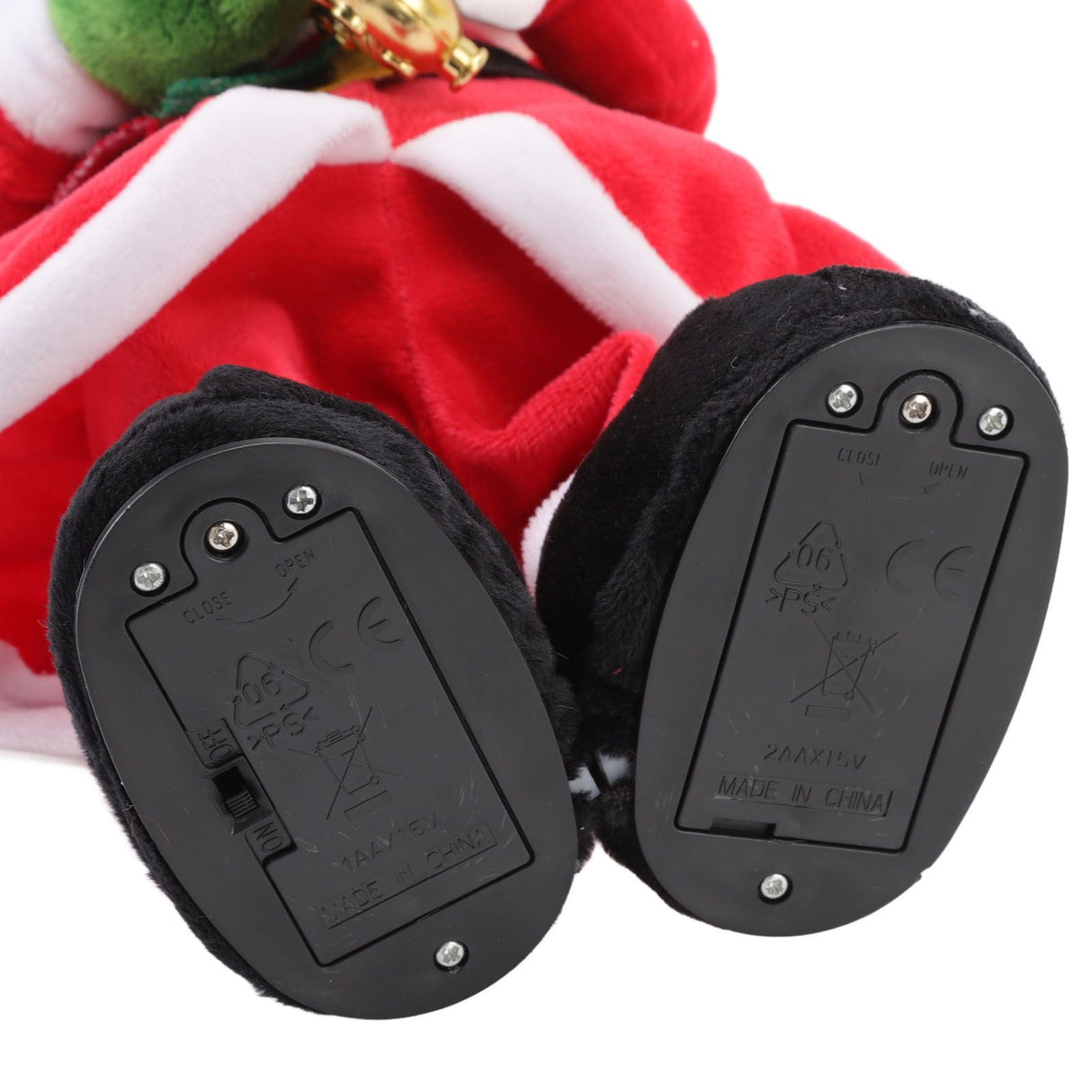 Electric Music Christmas Toy Doll 8 Songs Continuous Play Dancing Singing Glowing Swinging Plush Toy for Kids Adults Santa Claus