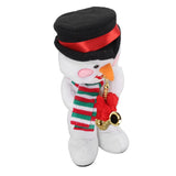 Electric Music Christmas Toy Doll 8 Songs Continuous Play Dancing Singing Glowing Swinging Plush Toy for Kids Adults Christmas Snowman
