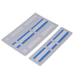 Portable Electronic Plywood Organizer Attachable to Laptop Notebook Cable Wireless Mouse Gray
