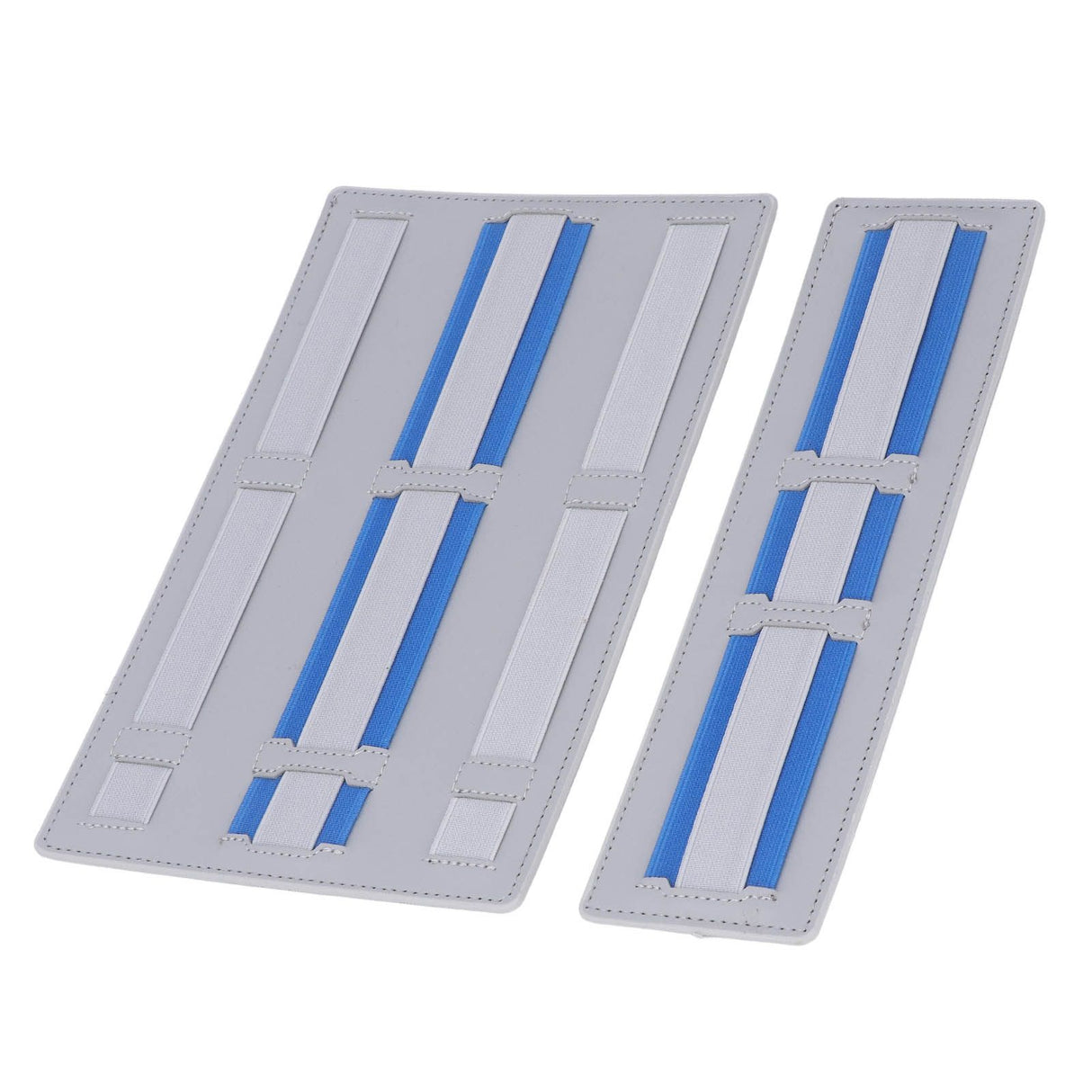 Portable Electronic Plywood Organizer Attachable to Laptop Notebook Cable Wireless Mouse Gray