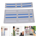 Portable Electronic Plywood Organizer Attachable to Laptop Notebook Cable Wireless Mouse Gray - Extra Image