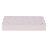 24 Slots Silicone Lipstick Organizer Makeup Cosmetics Holder Storage Box Display StandPink