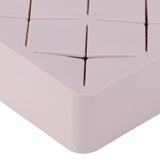 24 Slots Silicone Lipstick Organizer Makeup Cosmetics Holder Storage Box Display StandPink