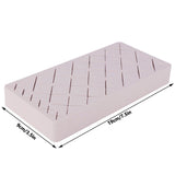 24 Slots Silicone Lipstick Organizer Makeup Cosmetics Holder Storage Box Display StandPink - Extra Image