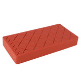 24 Slots Silicone Lipstick Organizer Makeup Cosmetics Holder Storage Box Display StandRed