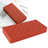 24 Slots Silicone Lipstick Organizer Makeup Cosmetics Holder Storage Box Display StandRed - Extra Image