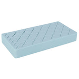 24 Slots Silicone Lipstick Organizer Makeup Cosmetics Holder Storage Box Display StandBlue