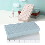 24 Slots Silicone Lipstick Organizer Makeup Cosmetics Holder Storage Box Display StandBlue - Extra Image