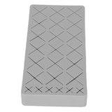 24 Slots Silicone Lipstick Organizer Makeup Cosmetics Holder Storage Box Display StandGray