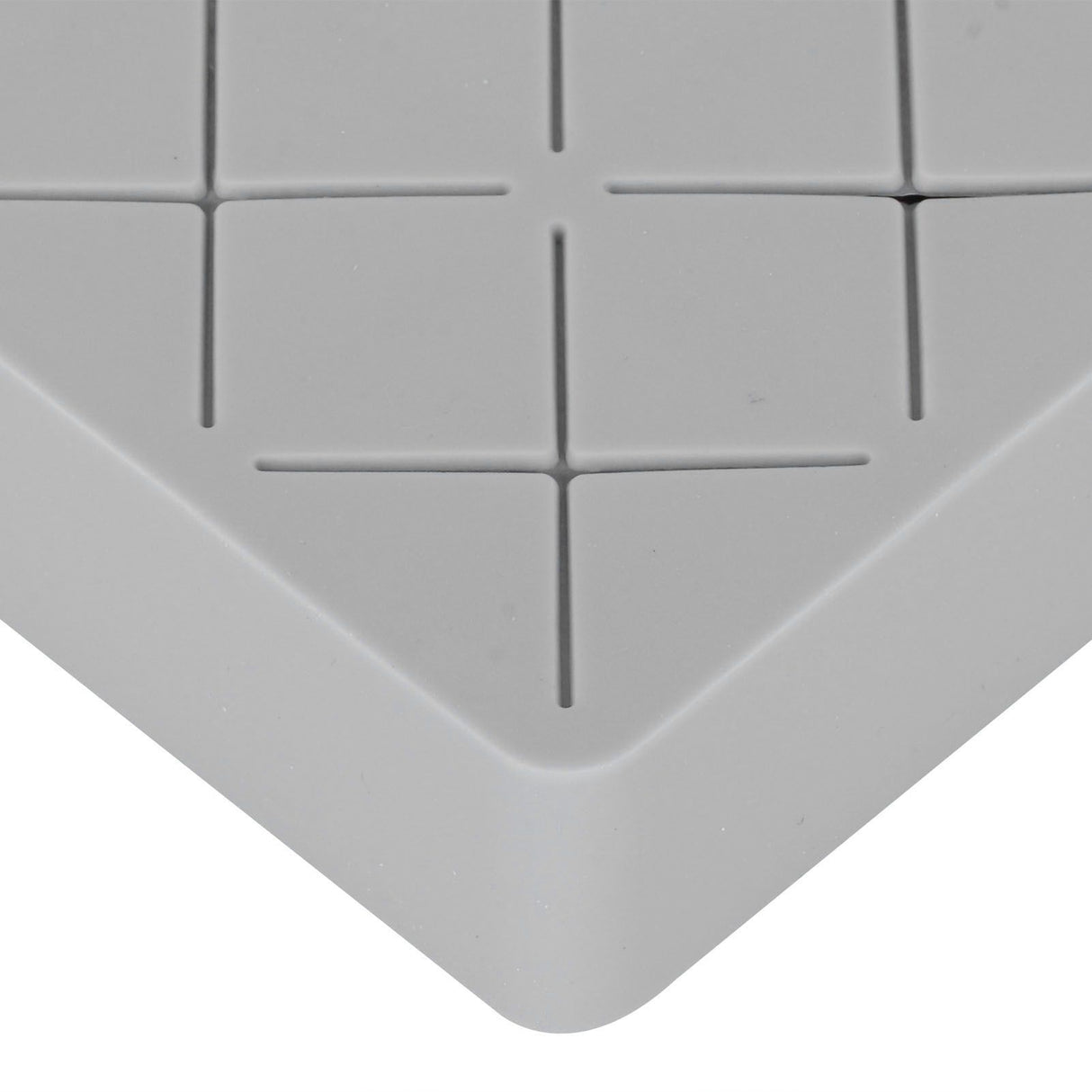 24 Slots Silicone Lipstick Organizer Makeup Cosmetics Holder Storage Box Display StandGray